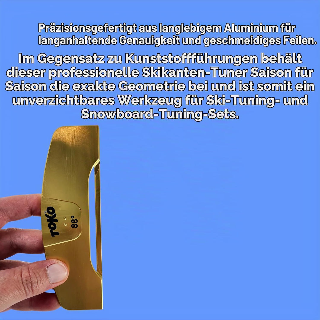 TOKO Wintersport Snowboard Alpine Seitenwinkel Weltmeisterschaft Rasiermesser scharfe Kanten Alumini