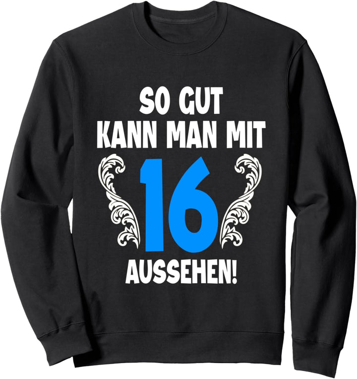 16 Jahre Tshirt Männer Jahrgang 2006 Geboren 16. Geburtstag Sweatshirt
