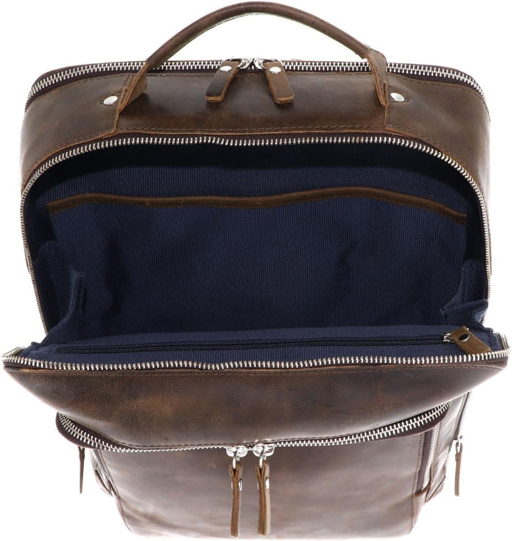 Leonhard Heyden Salisbury Business - Rucksack 12" 41 cm braun