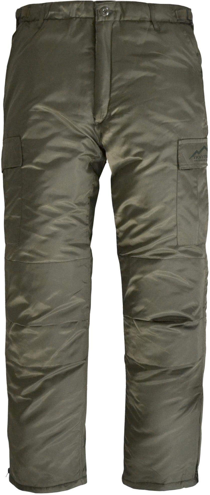 normani Winter Thermohose gefütterte, stark Wasserabweisende Schneehose Oliv M, Oliv M