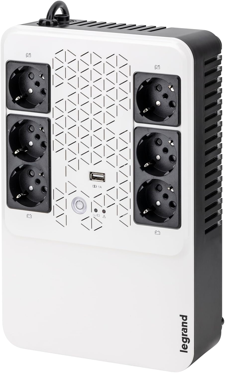 LEGRAND, Unterbrechungsfreie Stromversorgung (USV-Anlage), Keor Multiplug mit 800VA/480W, 6 Ausgänge