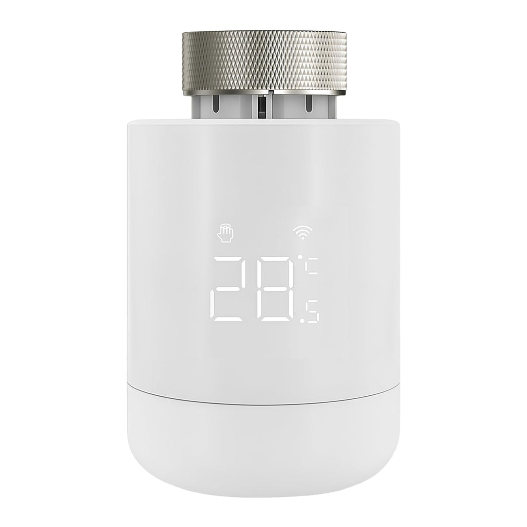 Flintronic Heizkörperthermostat, Zigbee Thermostat Heizung mit LED-Display, Programmierbar Heizungst