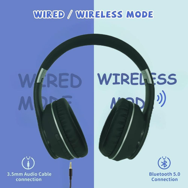 Bluetooth Kopfhörer Kinder,Kinder Kopfhörer Kabellos Over-Ear,Kinderkopfhörer Bluetooth mit Mikrofon