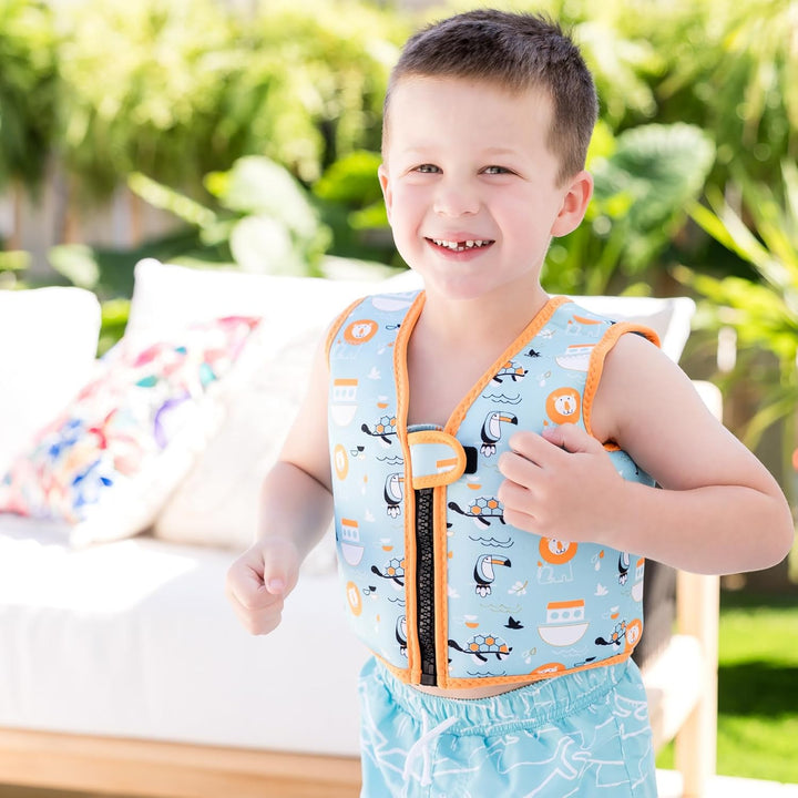 Splash About Go Splash Schwimmweste Blue Ark 1-2 Jahre, Blue Ark 1-2 Jahre