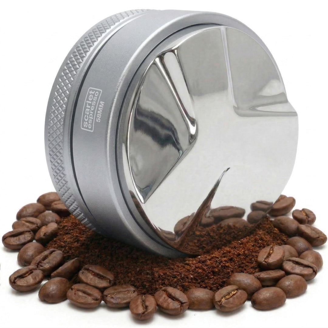 scarlet espresso | Distributor »Grande TRE«, gleichmässige Verteilung von Kaffeepulver im Siebträger