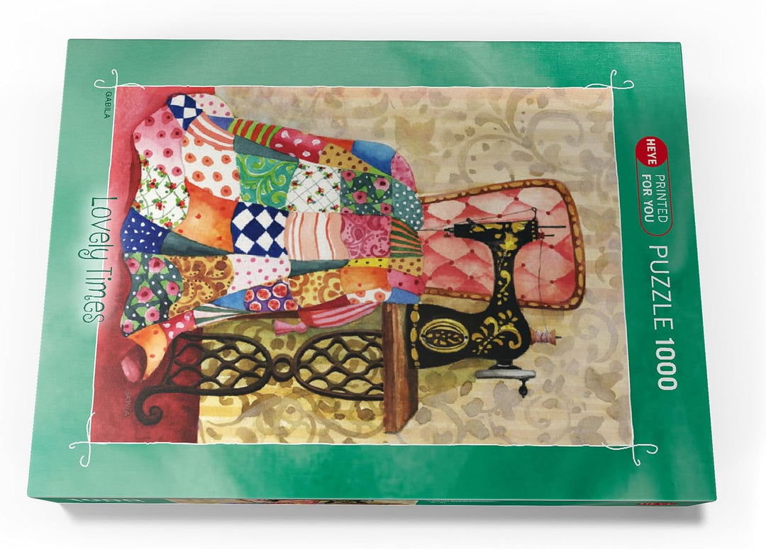 Quilt - Gabila - Lovely Times - Premium 1000 Teile Puzzle - MyPuzzle Sonderkollektion von Heye Puzzl
