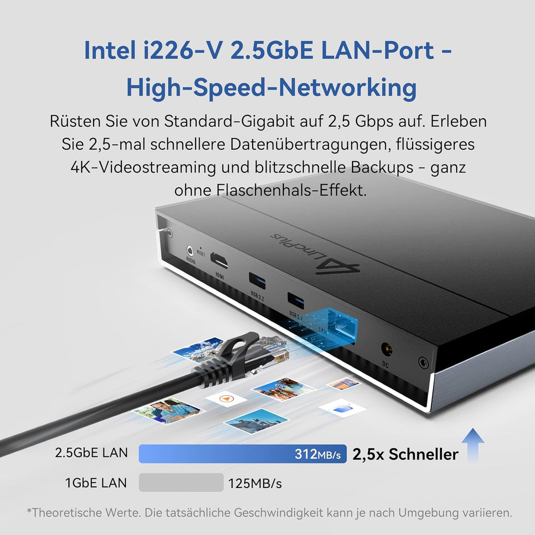 LincStation N1 6-Bay NAS Server - 16GB RAM, 128GB eMMC, 2 Bay x SATA HDD + 4 Bay M.2 NVMe, Intel Cel