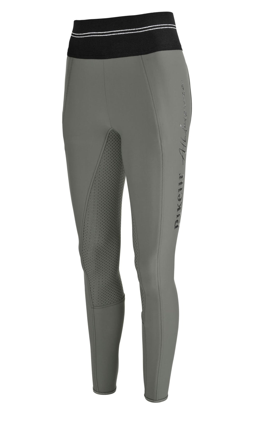 Pikeur Damen Vollbesatz Reithose GIA Grip Athleisure 68 Grau, 68 Grau