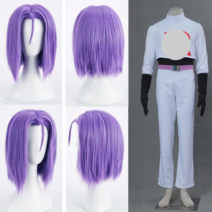 US-Grösse Anime James Cosplay Kostüm Rocket Team Kits Herren Anzug 3XS, 3XS