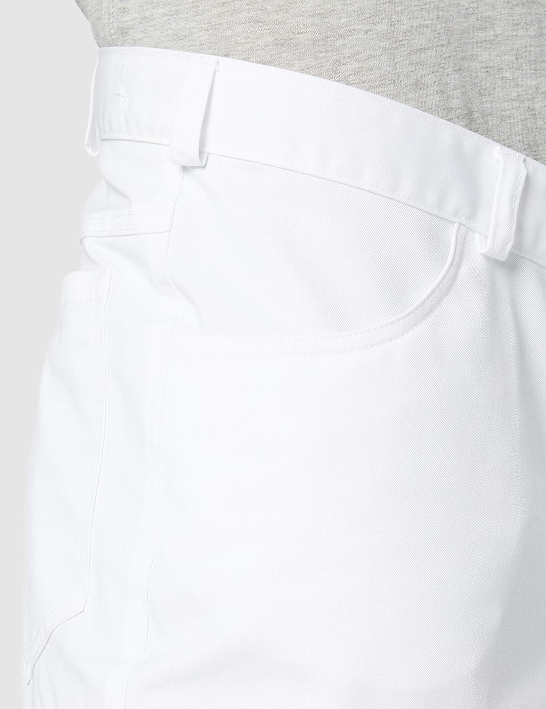BP 1641-558-21-Ln Unisex-Jeans, Jeans-Stil mit mehreren Taschen, 245,00 g/m² Stoffmischung, weiss, L