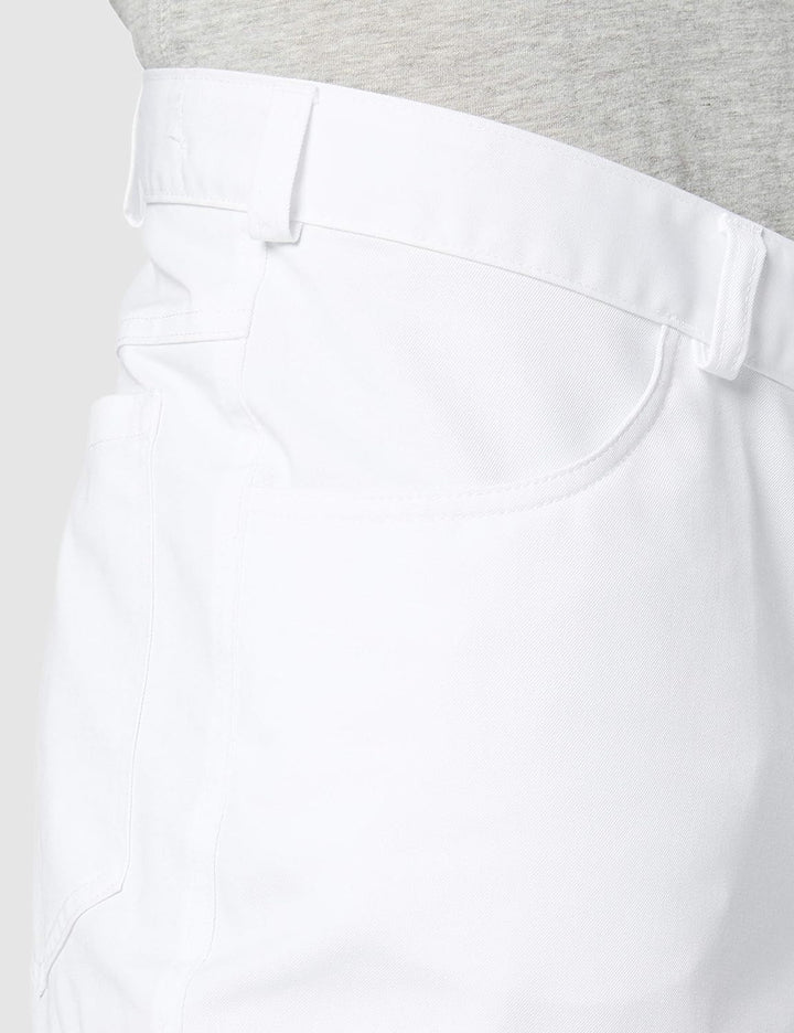 BP 1641-558-21-Ln Unisex-Jeans, Jeans-Stil mit mehreren Taschen, 245,00 g/m² Stoffmischung, weiss, L