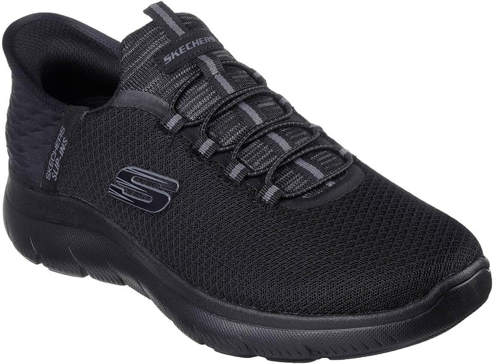 Skechers Herren Summits High Range Sneakers 39 EU Weit Black Mesh Trim, 39 EU Weit Black Mesh Trim