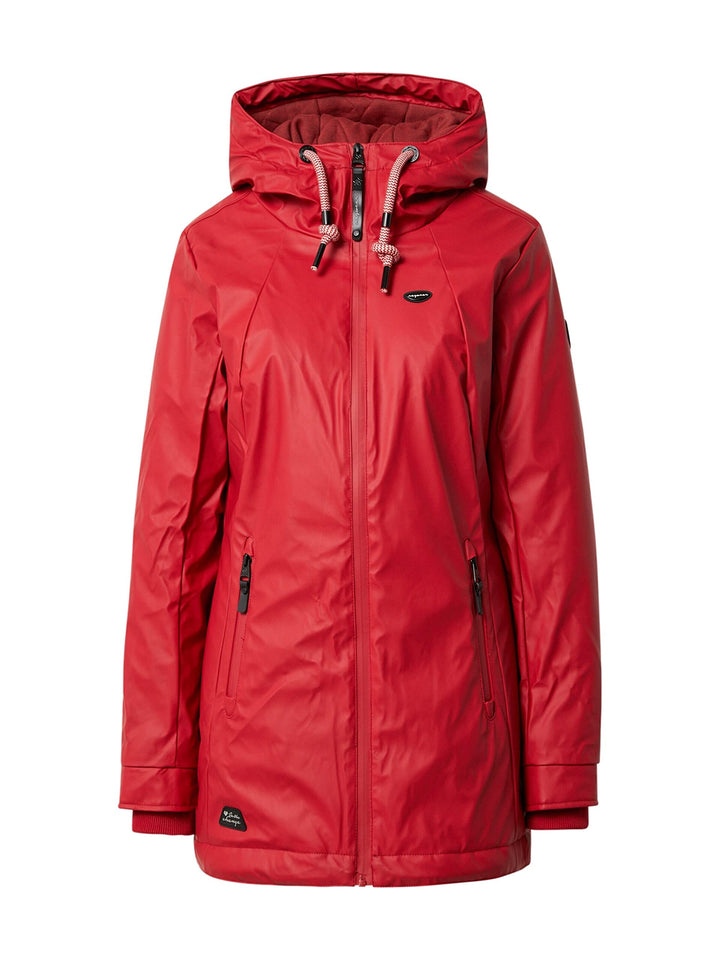 Ragwear ZUZKA RAINY Damen Jacke S Rot, S Rot