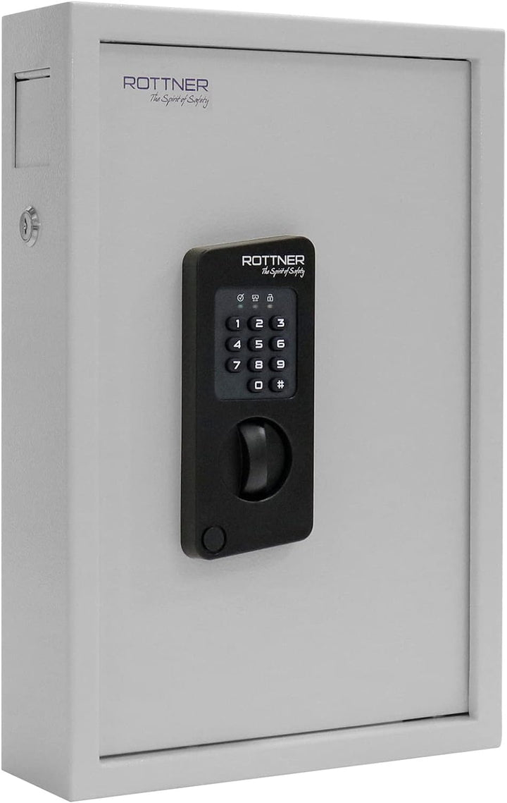 Rottner Keytronic 48 Schlüsseltresor Stahl Elektronikschloss Notöffnung möglich 48 Schlüsselanhänger