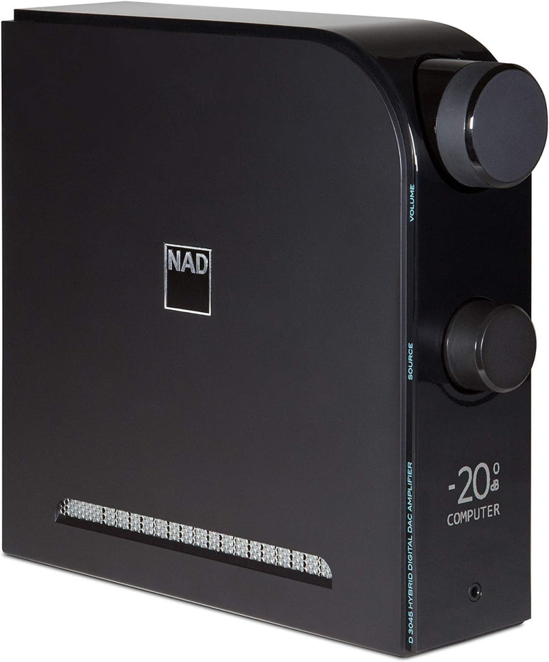 NAD D3045 Verstärker, integrierter HiFi, Schwarz