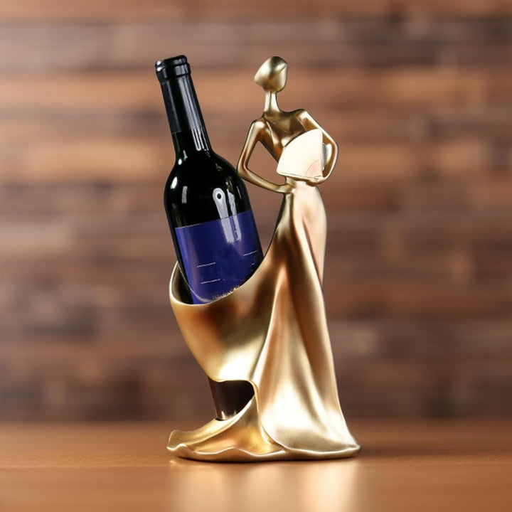 Weinflaschenhalter, Rotweinflaschenständer Elegante Weinregalhalter Harz Regal für Home Bar Zubehör
