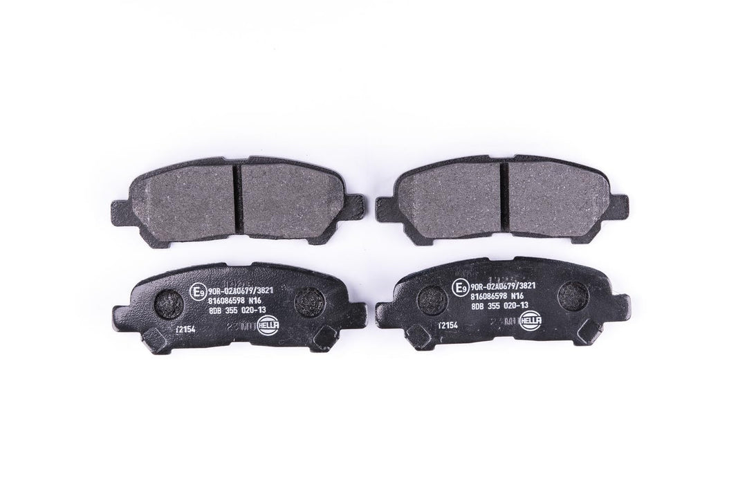 HELLA PAGID 8DB 355 020-131 Bremsbelagsatz - T2154 - Dicke/Stärke: 15.2mm - Bremssystem: Akebono - n