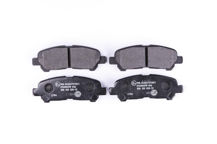 HELLA PAGID 8DB 355 020-131 Bremsbelagsatz - T2154 - Dicke/Stärke: 15.2mm - Bremssystem: Akebono - n