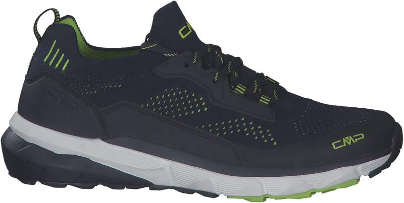 CMP Herren Alyso Fitness Walking Shoe 39 EU B Blue Limegreen, 39 EU B Blue Limegreen