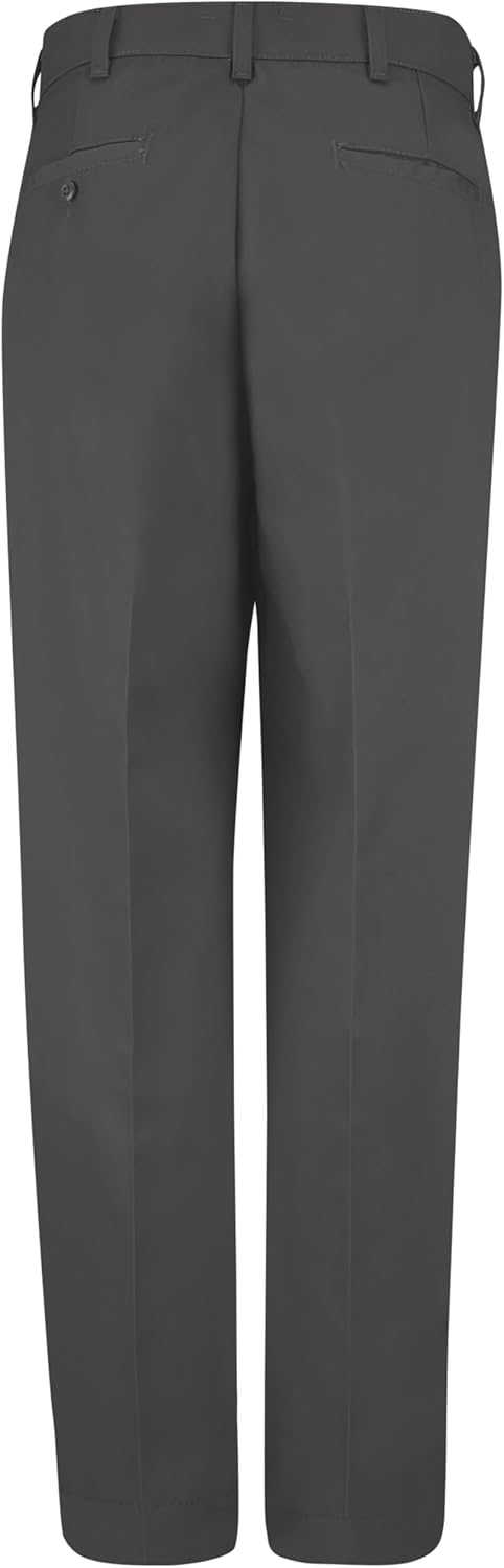 Red Kap Herren Knitterfreie Arbeitshose mit normaler Passform aus Twill-Mischgewebe Hose 42W / 32L A