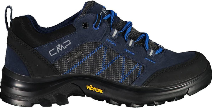 CMP Unisex Kids Thiamat Low 2.0 Trekking Shoe Wp 33 EU Black Blue, 33 EU Black Blue