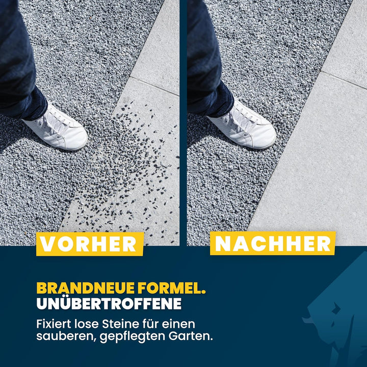 Vuba Easihold 4,1 l Kiesbinder – Kleber für Steine und Mulch, gebrauchsfertig; Stabilisator für Ru