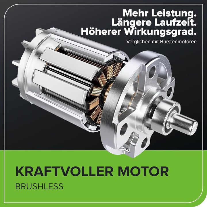 Greenworks GD40TCS Akku Kettensäge mit bürstenlosem Motor, 25 cm Blattlänge, 12 m/s Kettengeschwindi