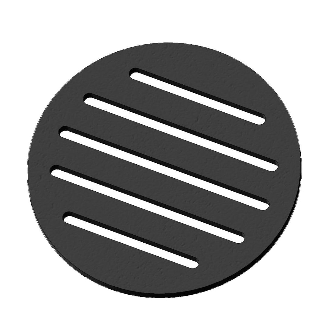 Kaminrost/Ascherost Rund Ø 260 x 10 mm für verschiedene Kaminofen Modelle - Ascherost aus massivem S