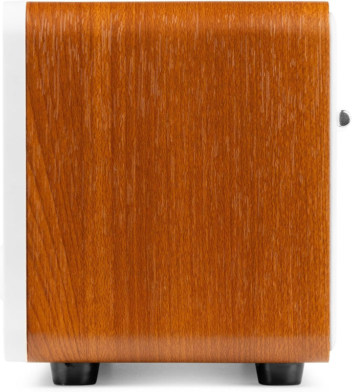 Audizio Genua DAB Radio mit Bluetooth – Stereo DAB Plus Radio mit Fernbedienung, 60 Speicherplätze,
