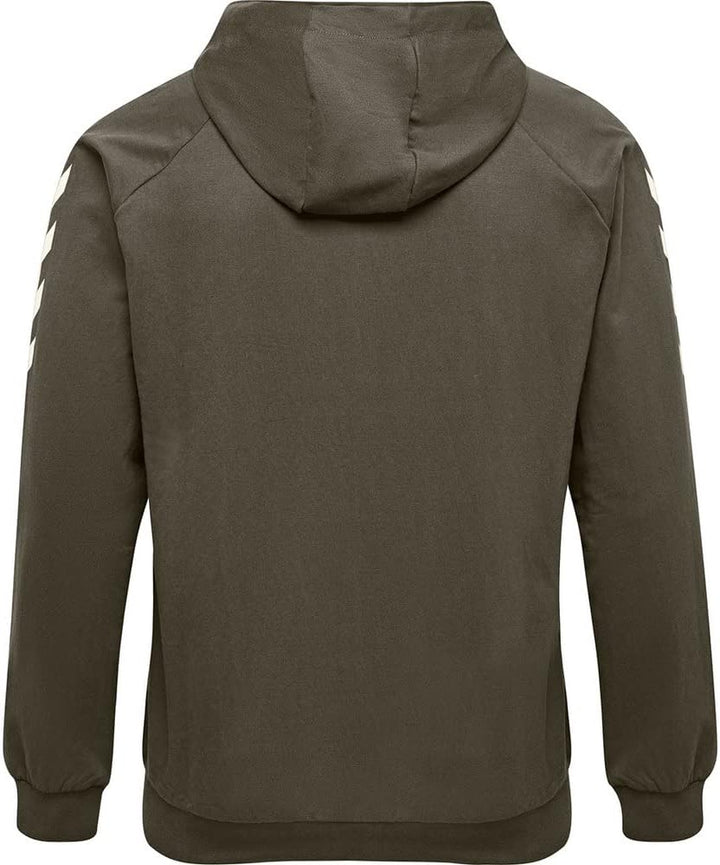 hummel Herren go Cotton Zip Hoodie Kapuzenpullover 116 Grape Leaf, 116 Grape Leaf