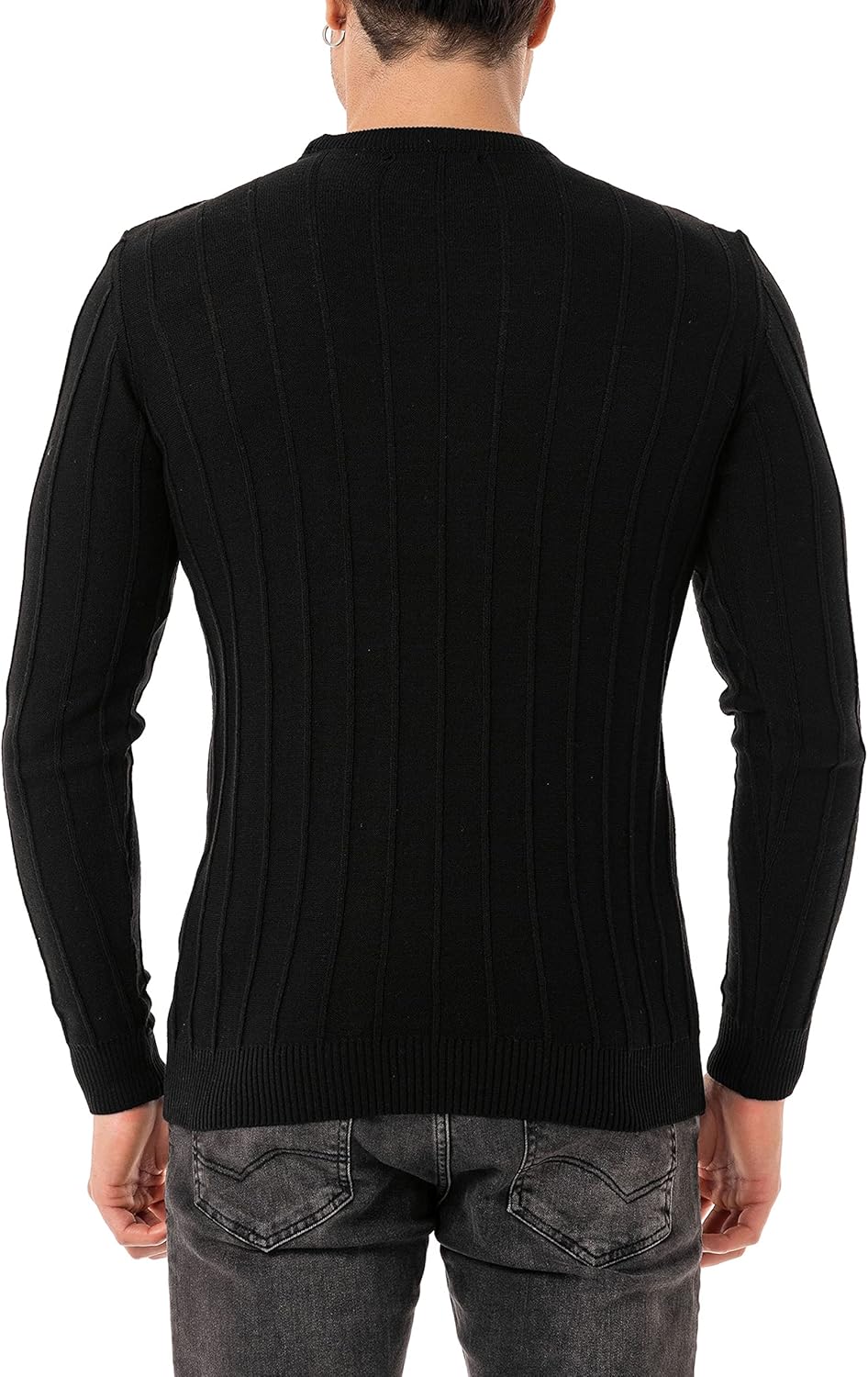 Red Bridge Herren Strickpullover Pullover L Schwarz, L Schwarz