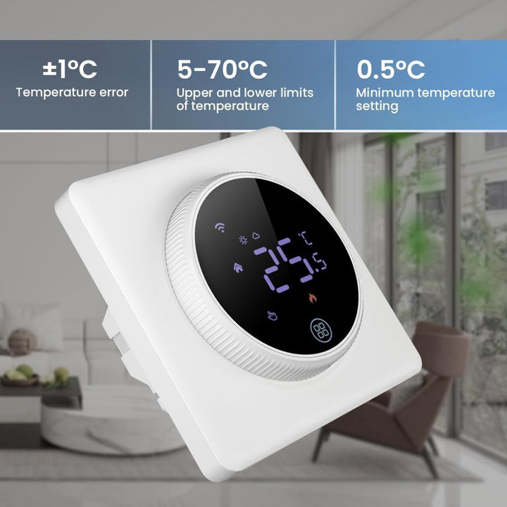 AVATTO Thermostat Für Wasser Fussbodenheizung und Gasboiler，Smart WiFi Thermostat Programmierbar Rau