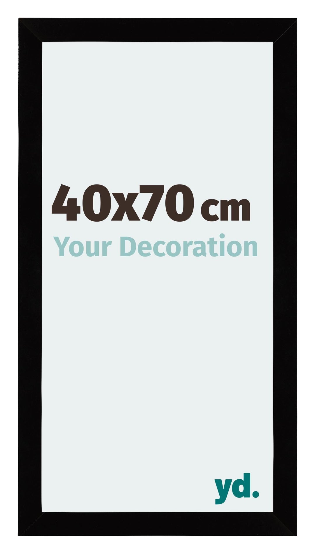 yd. Your Decoration - Bilderrahmen 40x70 cm - Bilderrahmen aus MDF mit Acrylglas - Antireflex - Ausg