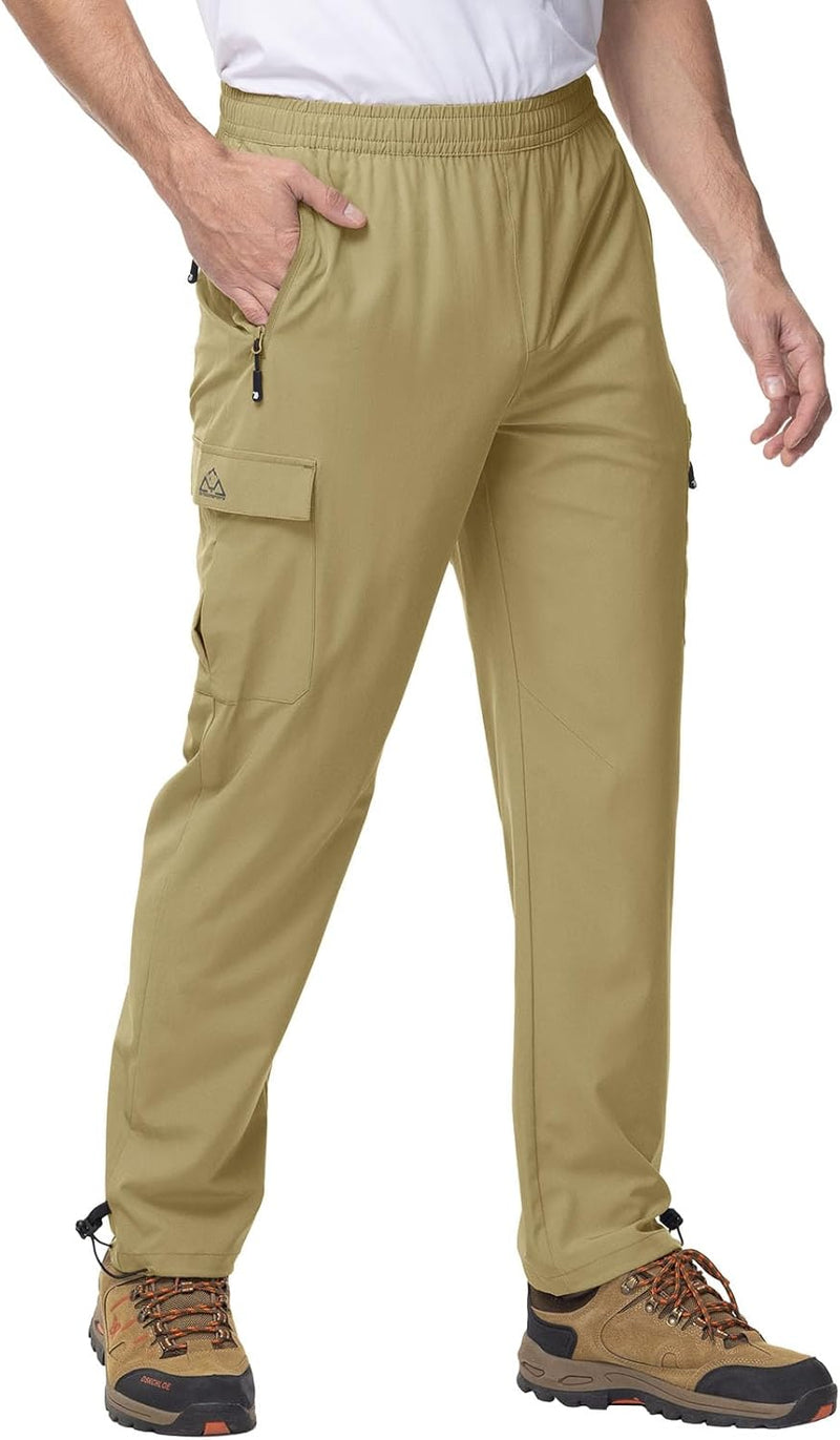 YSENTO Herren Wanderhose Outdoorhose Trekkinghose Sommer Leichte Atmungsaktiv Schnell Trockend Funkt