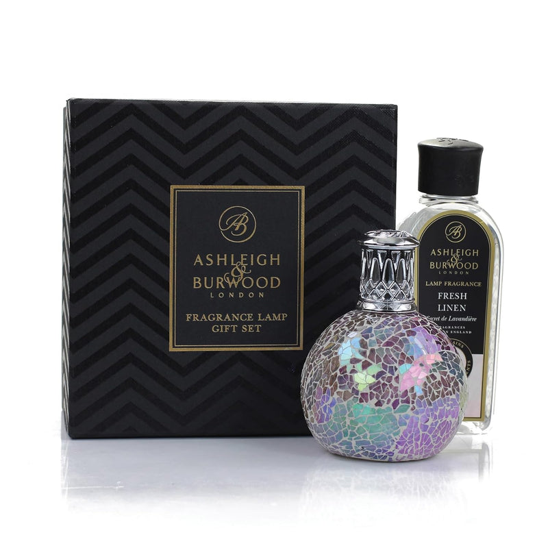 Geschenkset Duftlampe klein Asleigh & Burwood PFL637 Fairy Ball und Duft 250ml PFL960 Leinen Fresco