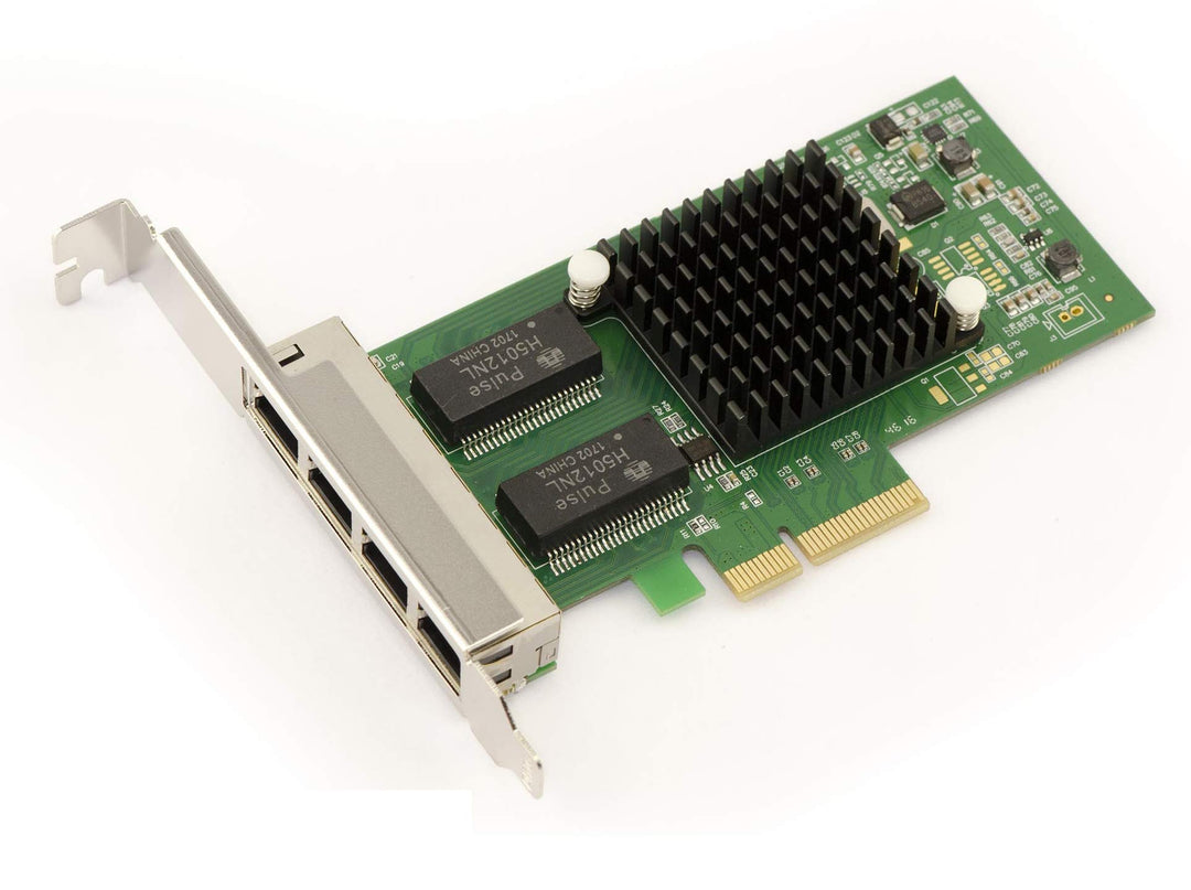 KALEA-INFORMATIQUE 4-Port-Gigabit-Ethernet-Netzwerk-Controller-Karte auf PCIe x4-Port mit Intel I350