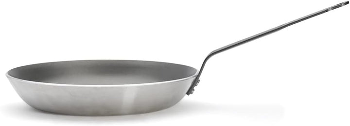 DE BUYER 8180.30 'Schock' Pfanne rund antihaftbeschichtet – mit Stahlgriff genietet – Beschichtetes