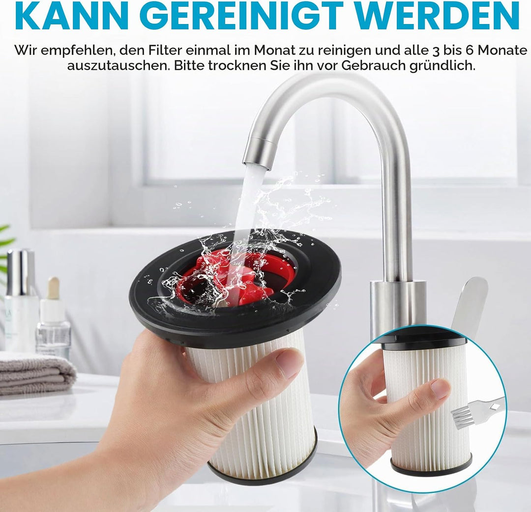 1 Set Ersatzfilter und Staubsauger Filter Fusselschutz kompatibel mit Bosch Unlimited Gen2 Serie 8 S