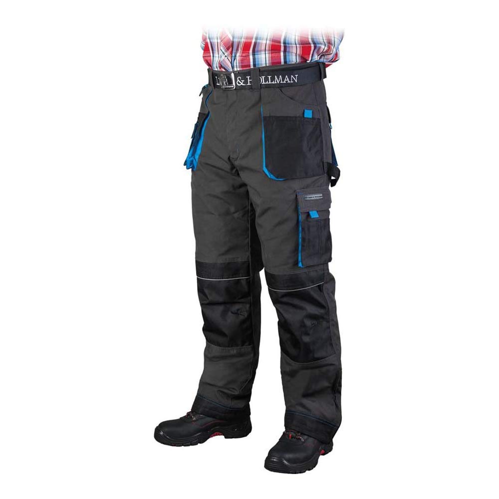 Leber &amp; Hollman Herren Arbeitshose LH-FMN-T, 65% Polyester 35% Baumwolle 270 g/m2, Futter 100% Polye