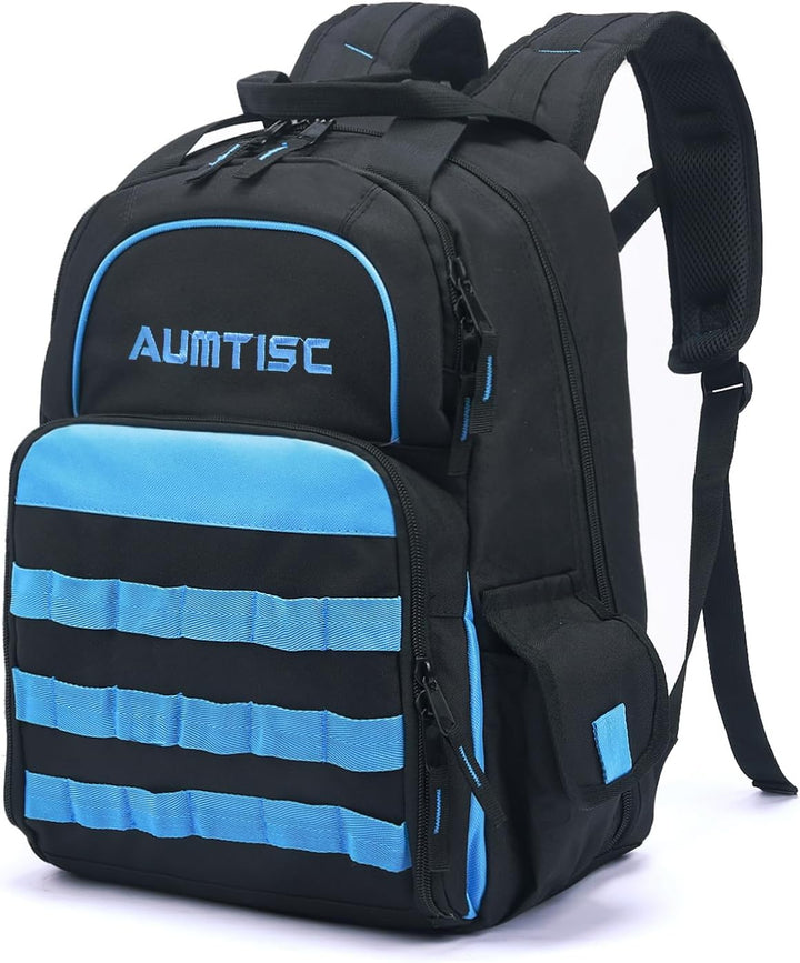 AUMTISC Werkzeugrucksack Werkzeugtasche Hochleistungs-werkzeug rucksack mit Mehrzwecktasche Industri