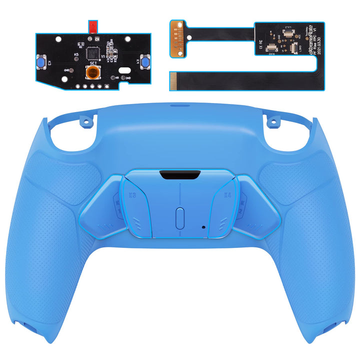 eXtremeRate Programmierbar RISE4 Remap Kit für ps5 Controller BDM-010/020,Remap Board&Rückplate Gehä