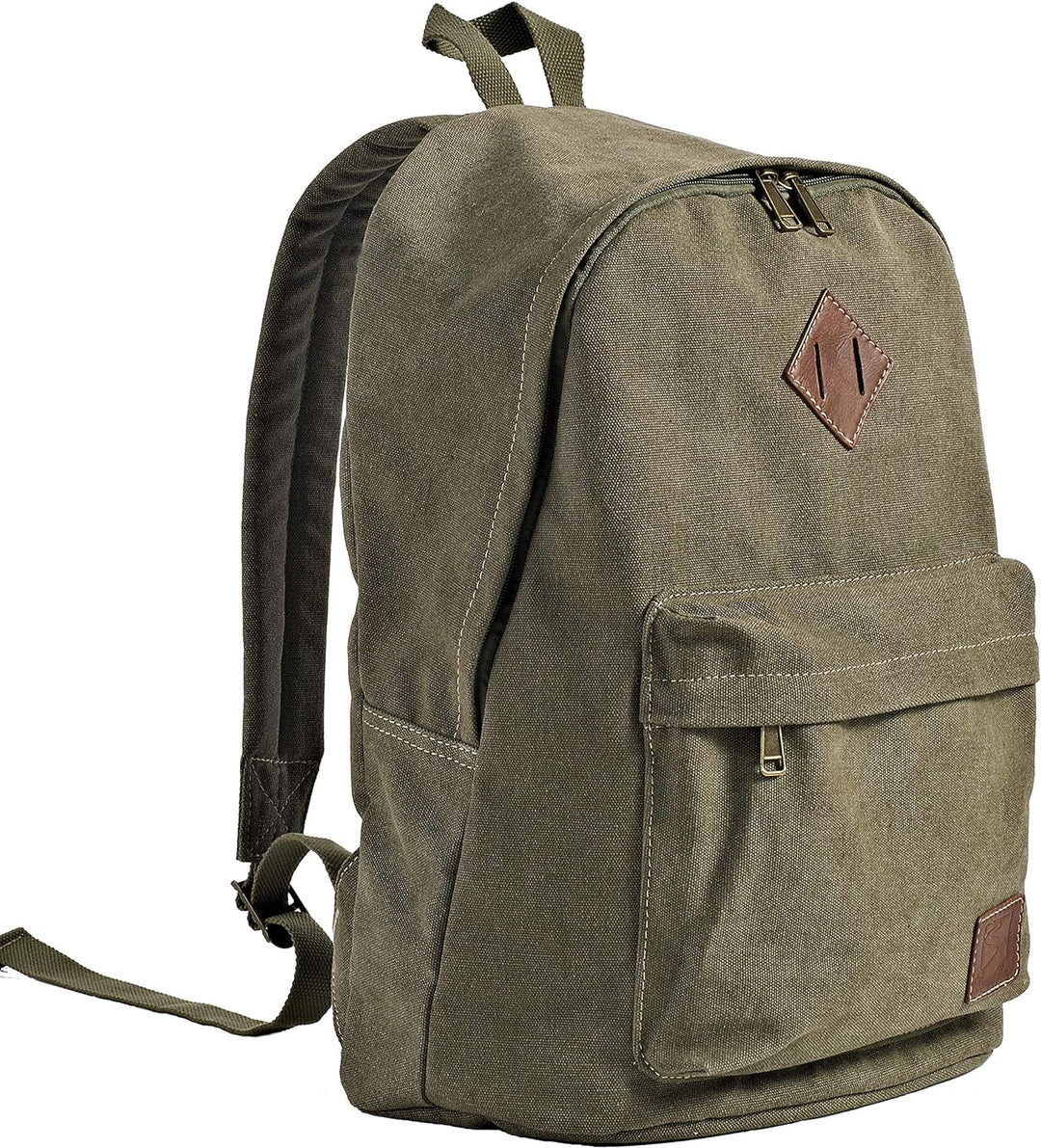 seemeroad Canvas Vintage Rucksack Ultraleichter und Lässiger Rucksäcke Laptop Daypack Schulrucksack