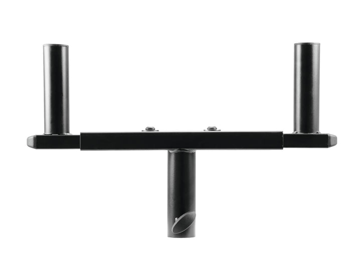 OMNITRONIC GB-1 Stativgabel | Gabel um 2 Lautsprecher auf EIN Stativ zu bringen, Abstand 310-490 mm