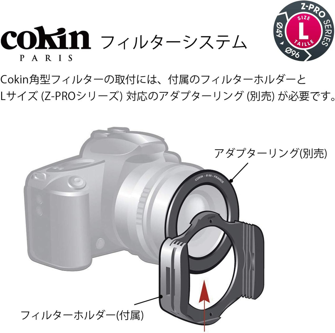 Cokin Gradual ND Creative Kit Plus – inklusive Filterhalter L (Z) Series, Gnd 1-Stop, 121 L, Gnd 2-S