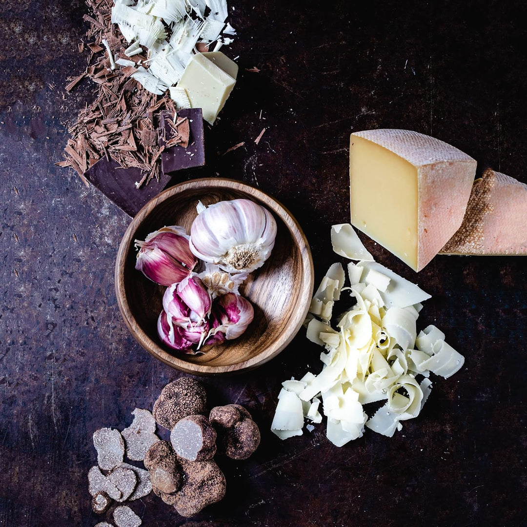 Microplane Grosse Raspel Küchenreibe für Hartkäse, Schokolade und Trüffel & Küchenreibe Fein für Har