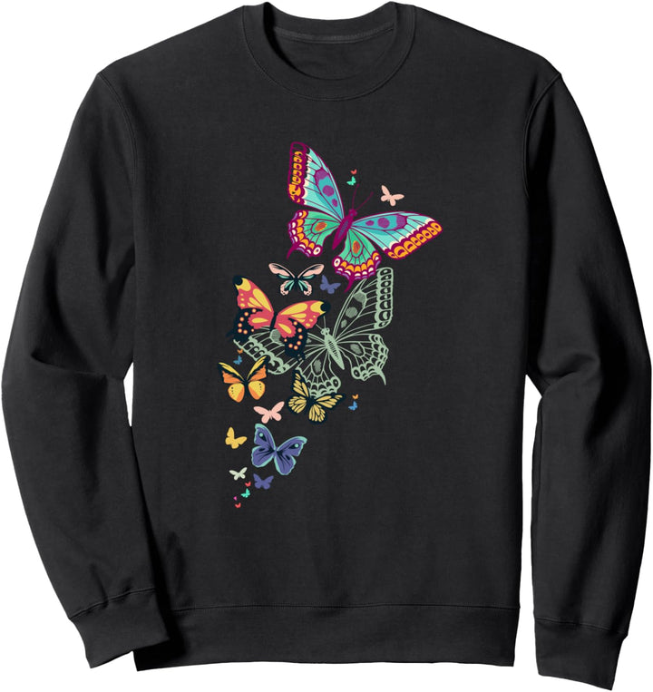 Schmetterling Insekt Butterfly Falter Frühling Frieden Natur Sweatshirt