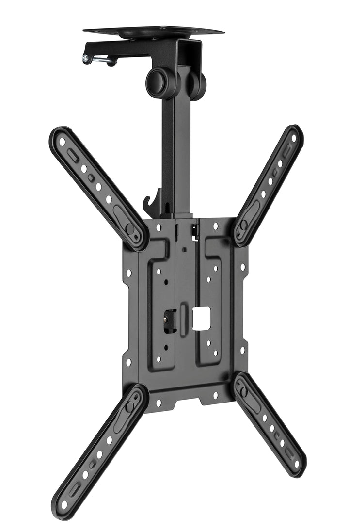 HALTERUNGSPROFI Premium TV Deckenhalterung, bis zu 105° neigbar für Dachschrägen, Höhe verstellbar,