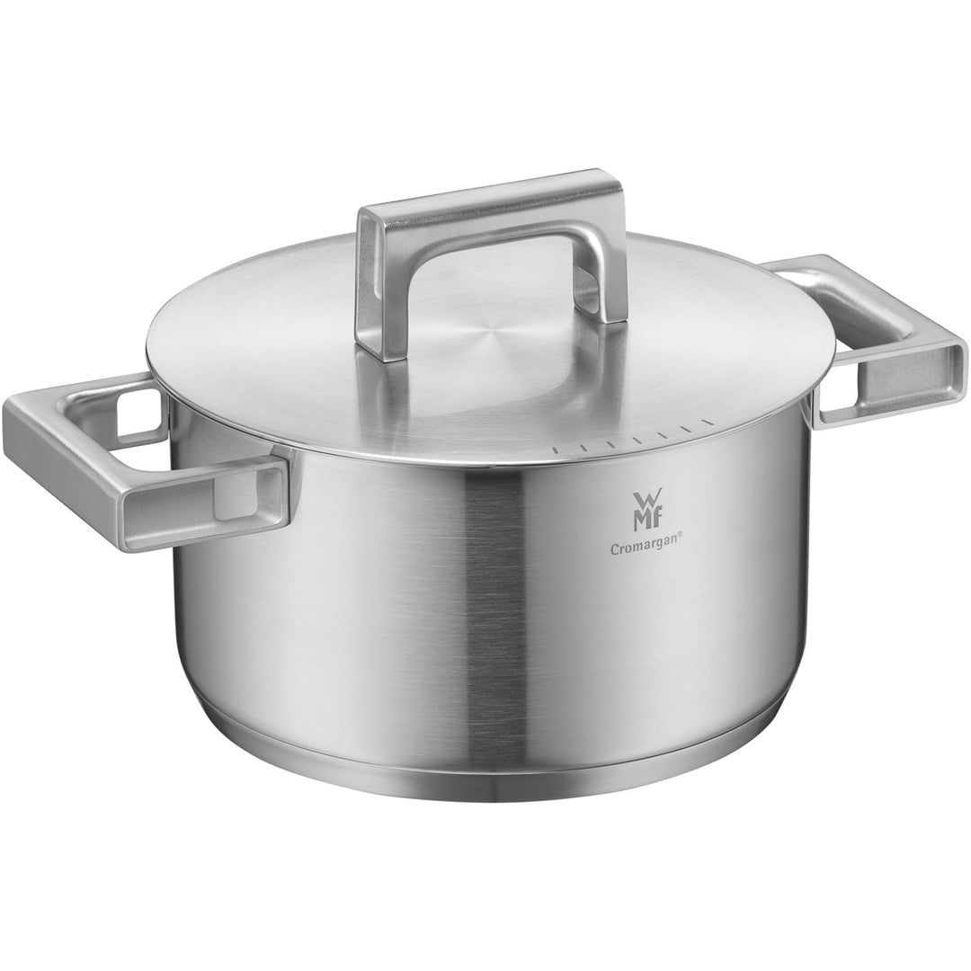 WMF Ultimate Cool Kochtopf gross 20 cm, Edelstahldeckel, Fleischtopf Induktion 3,4l, Cromargan Edels