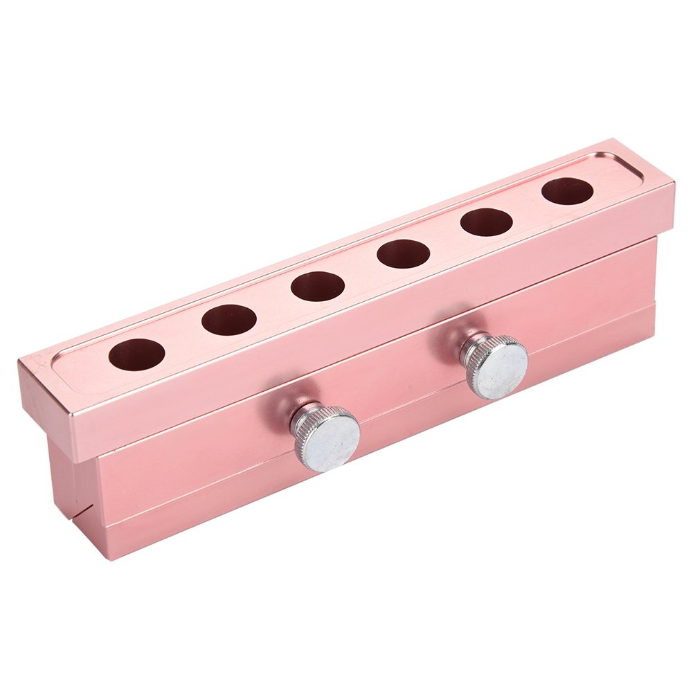 DIY Lippenstift Form Lippenbalsam Make Tool Kit, 12.1 DIY Lippenstift Form Aluminiumlegierung Rose G
