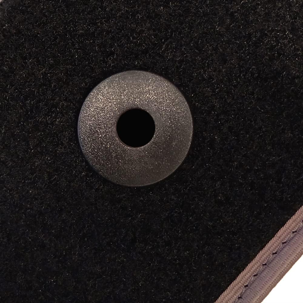 Fussmatten Set hergestellt für Mercedes CLK W208 Baujahr 1997 bis 2003 in Automobil-Teppich Made in